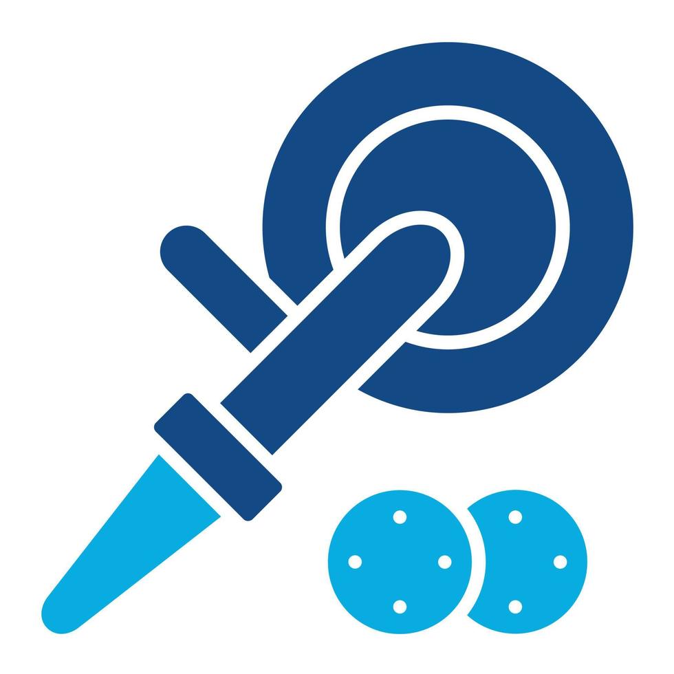 Polisher Machine Glyph Two Color Icon vector