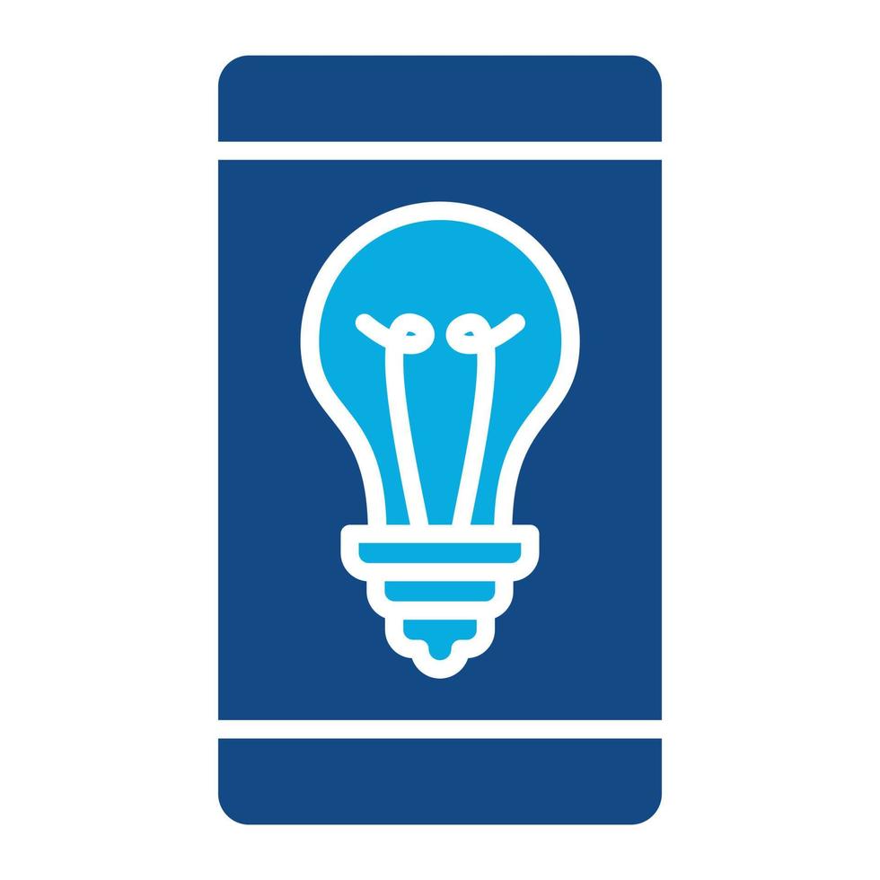Mobile Solutions Glyph Two Color Icon vector