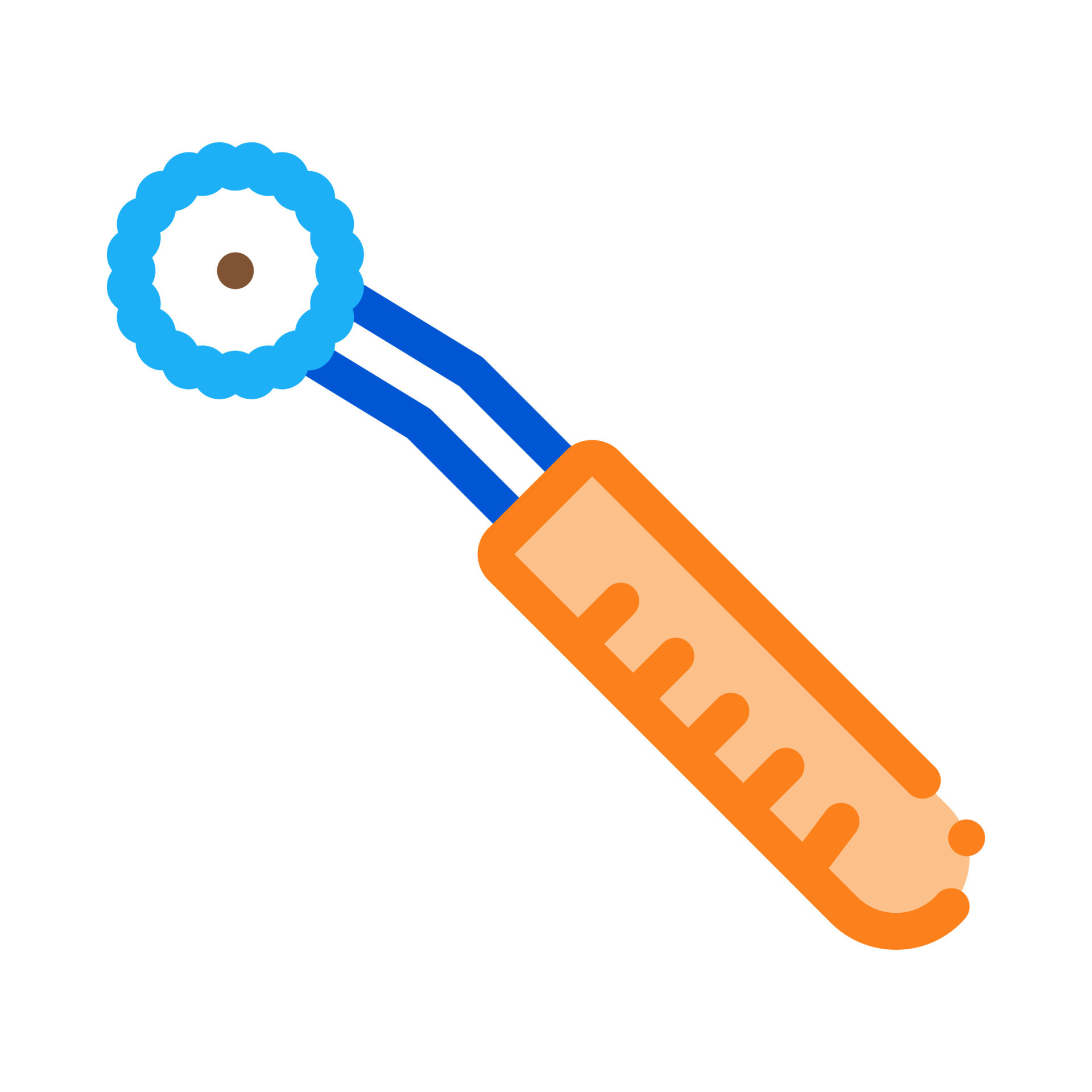 leather cutting knife icon vector outline illustration 17544007 Vector ...