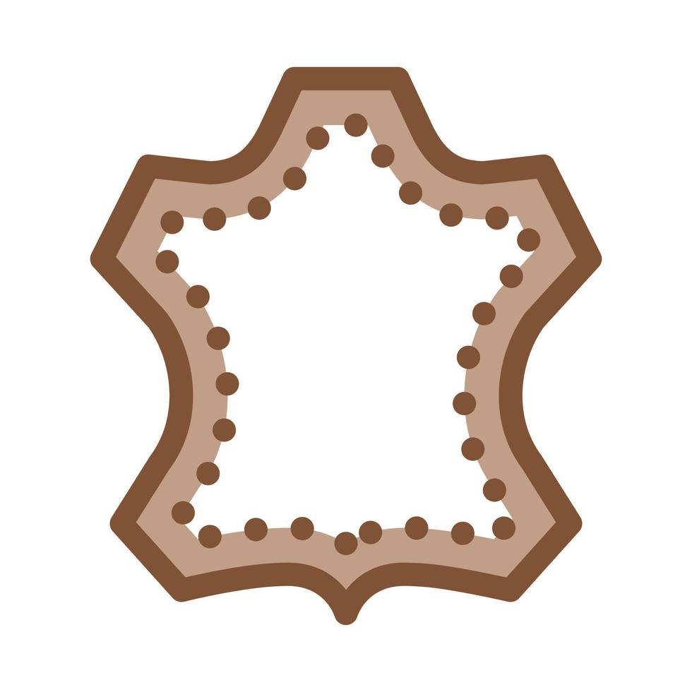 leather label icon vector outline illustration