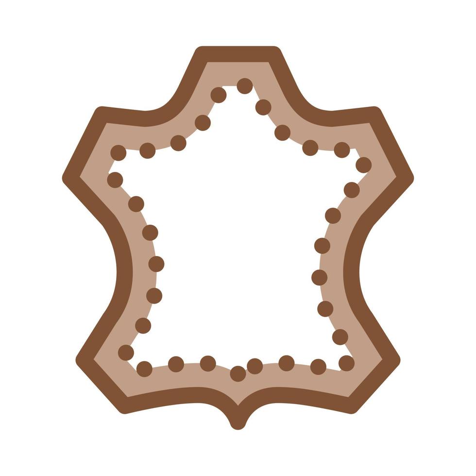 leather label icon vector outline illustration