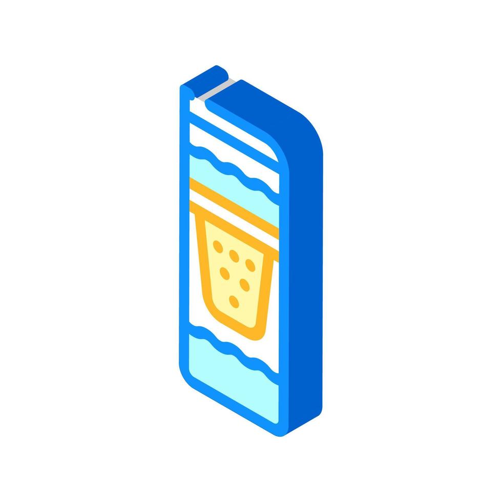 mobile filter isometric icon vector illustration color