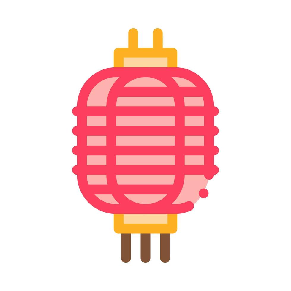 chinese lantern icon vector outline illustration