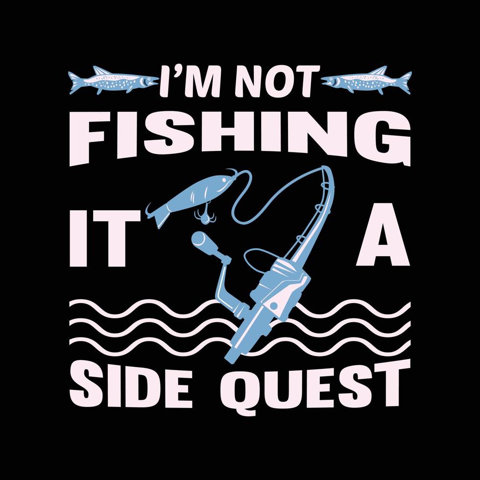 fishing t shirt design vector