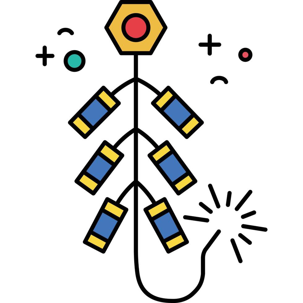 Firecracker Which can easily edit or modify vector