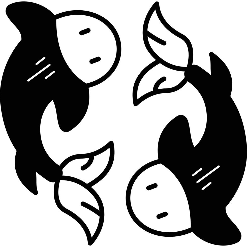 Koi fish  Which can easily edit or modify vector