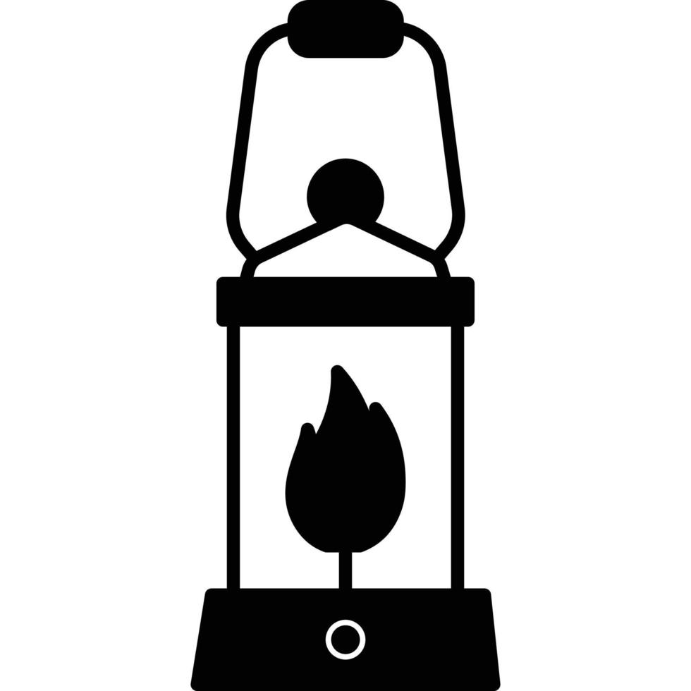 Holding Lantern Which can easily edit or modify vector