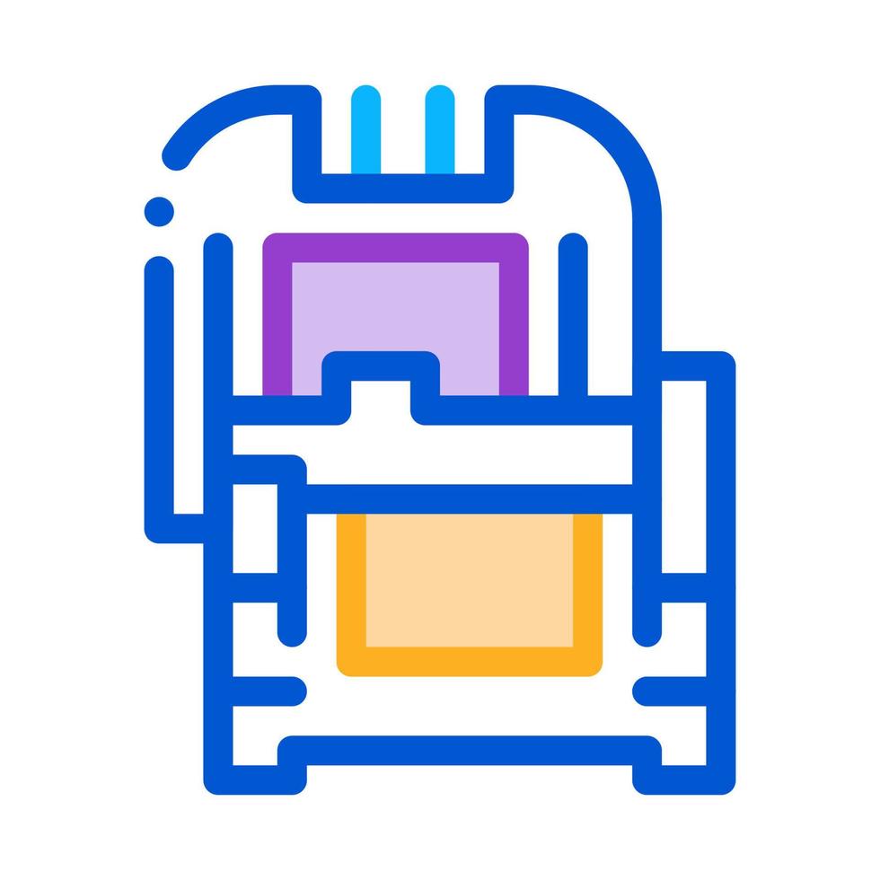 protective case window glass icon vector outline illustration