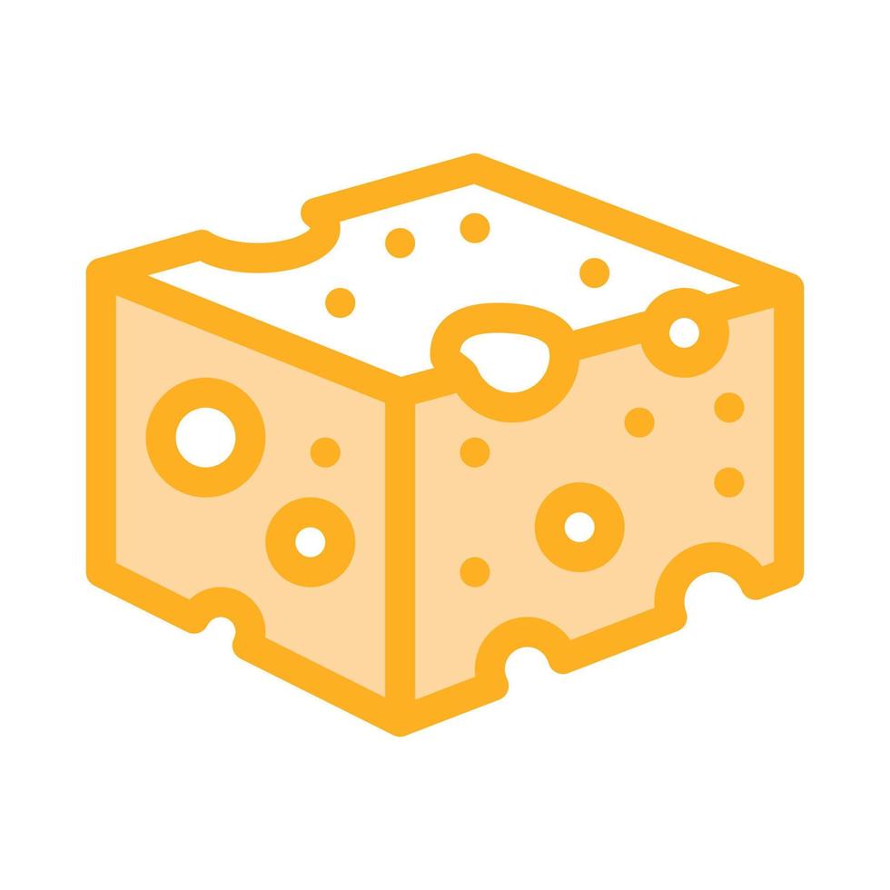 coarse cheese bar icon vector outline illustration