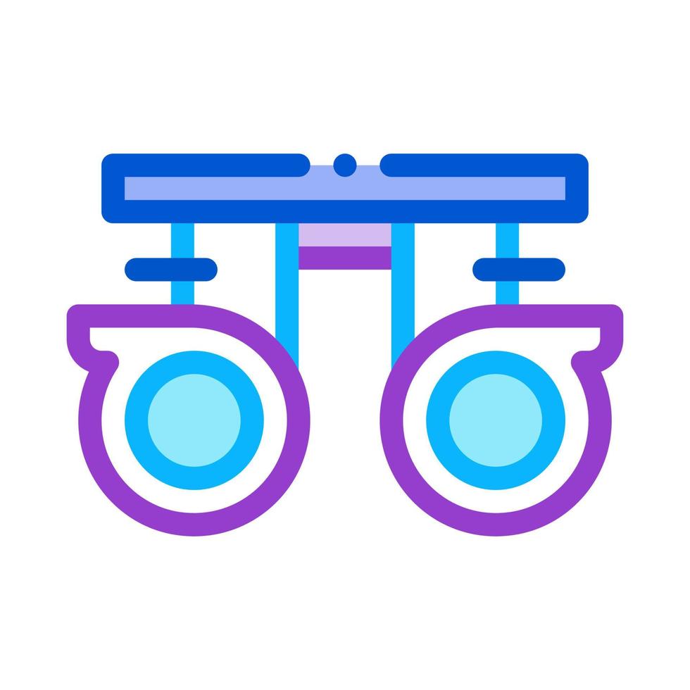 molds for storing lenses icon vector outline illustration