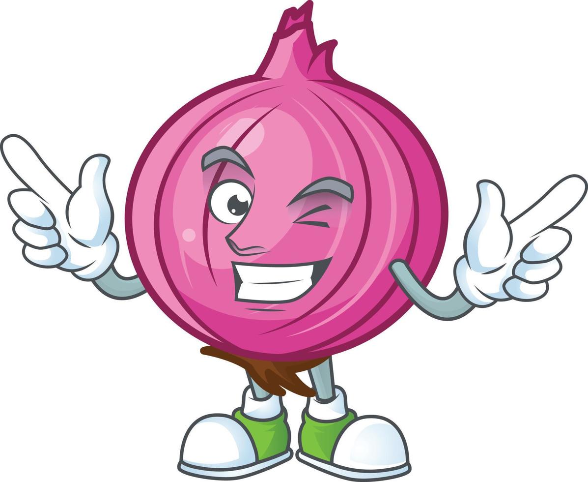 Red Onion Vector