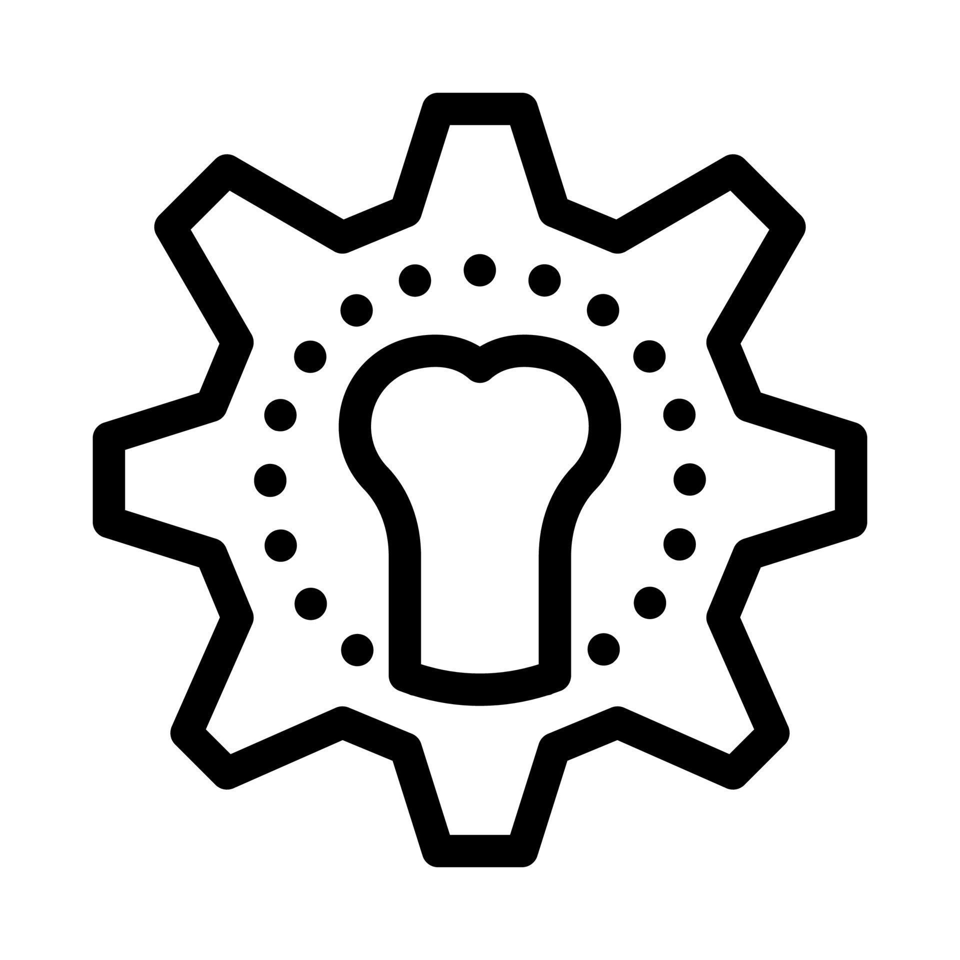 joint restoration icon vector outline illustration 17548006 Vector Art