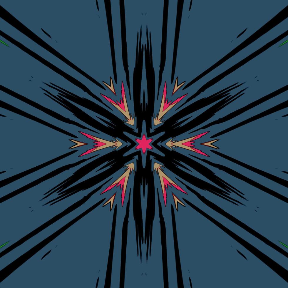 Abstract kaleidoscope background. Beautiful kaleidoscope seamless pattern. Multicolor mosaic texture. Seamless kaleidoscope texture. Unique kaleidoscope design vector