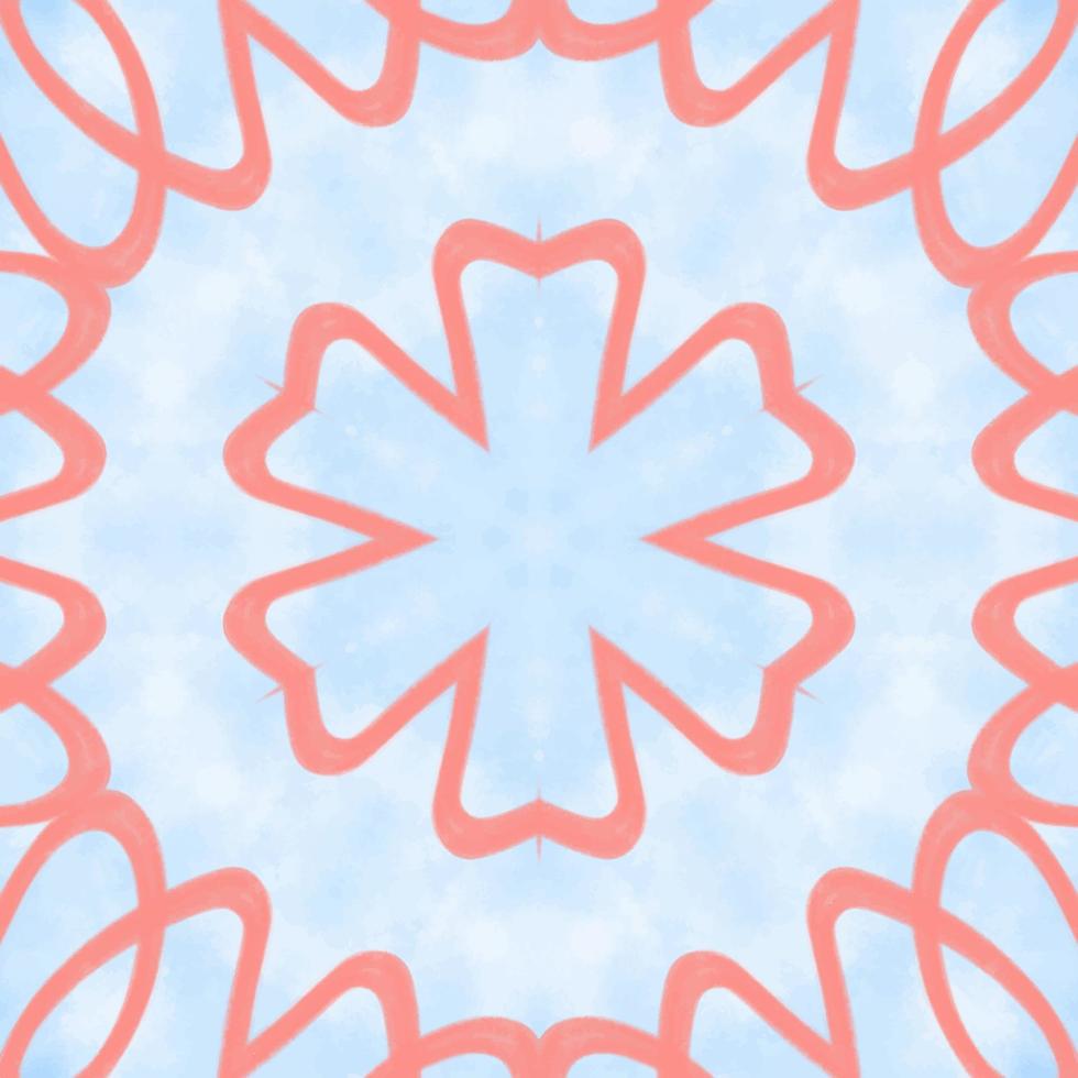 Abstract kaleidoscope background. Beautiful kaleidoscope seamless pattern. Multicolor mosaic texture. Seamless kaleidoscope texture. Unique kaleidoscope design vector