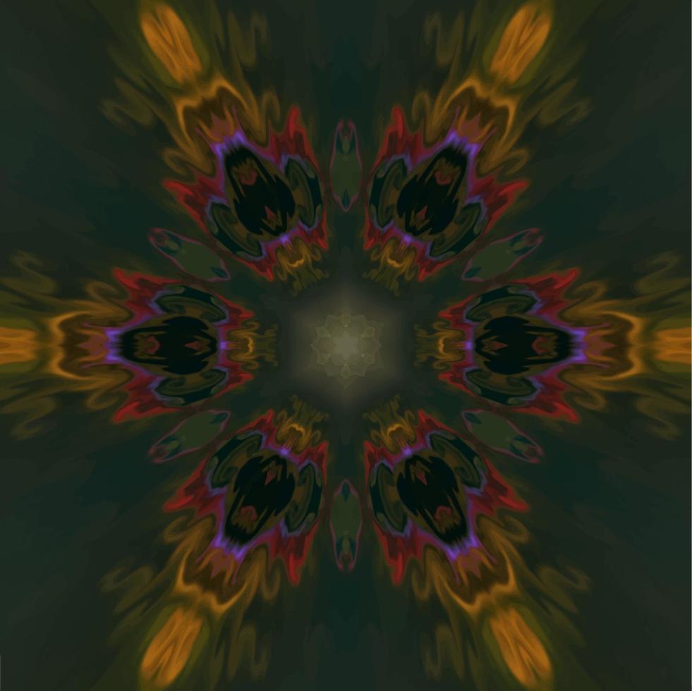 Abstract kaleidoscope background. Beautiful kaleidoscope seamless pattern. Multicolor mosaic texture. Seamless kaleidoscope texture. Unique kaleidoscope design vector