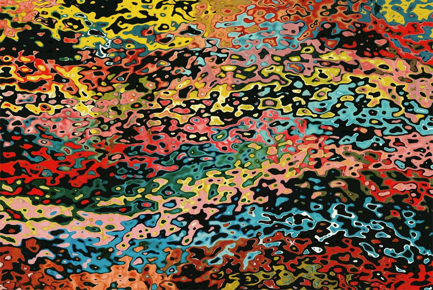 Moving colorful lines of abstract background vector