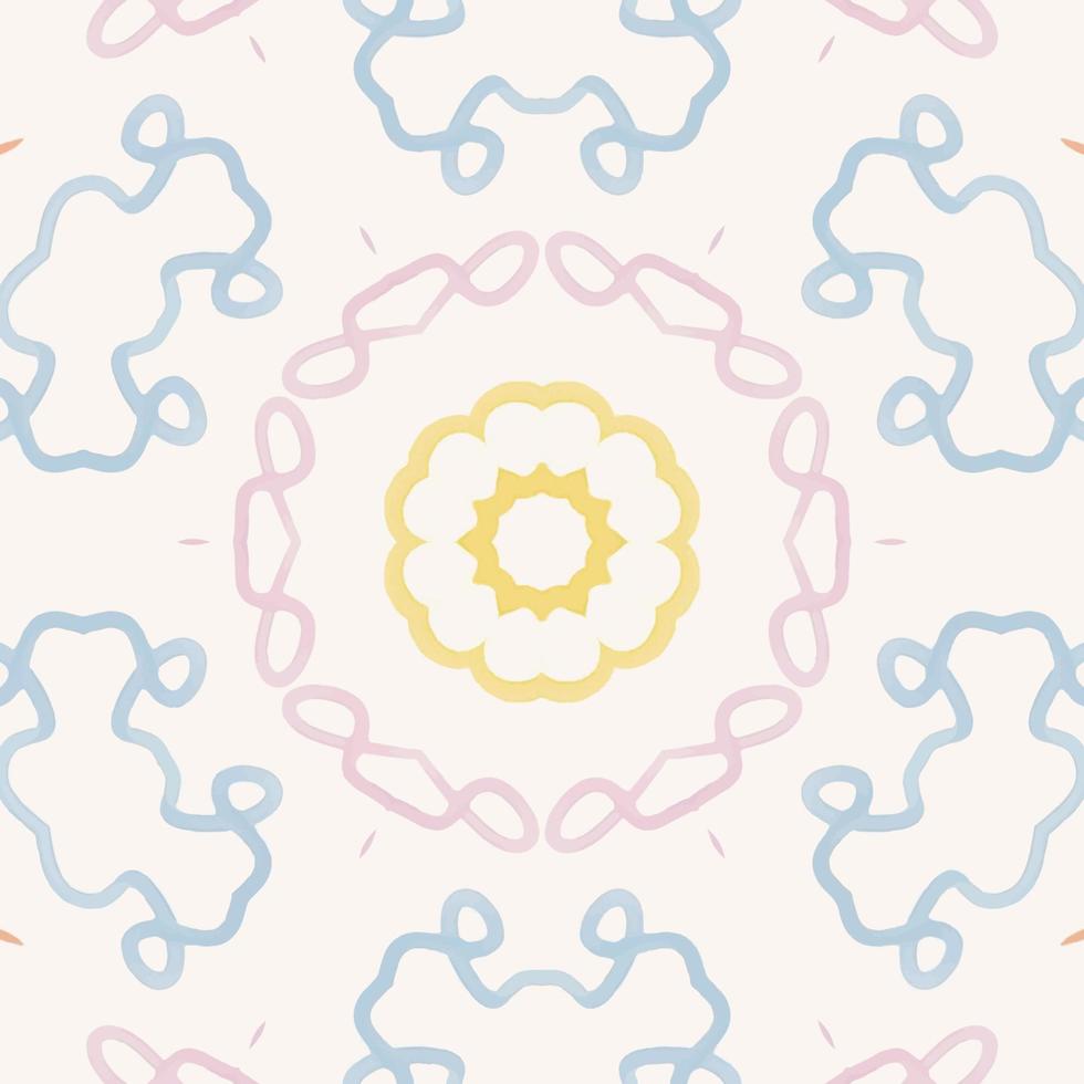 Abstract kaleidoscope background. Beautiful kaleidoscope seamless pattern. Multicolor mosaic texture. Seamless kaleidoscope texture. Unique kaleidoscope design vector