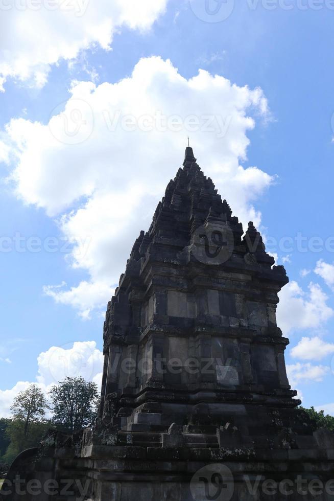 Prambanan Temple in Yogyakarta indonesia. UNESCO world heritage in Indonesia. the biggest hindu temple photo