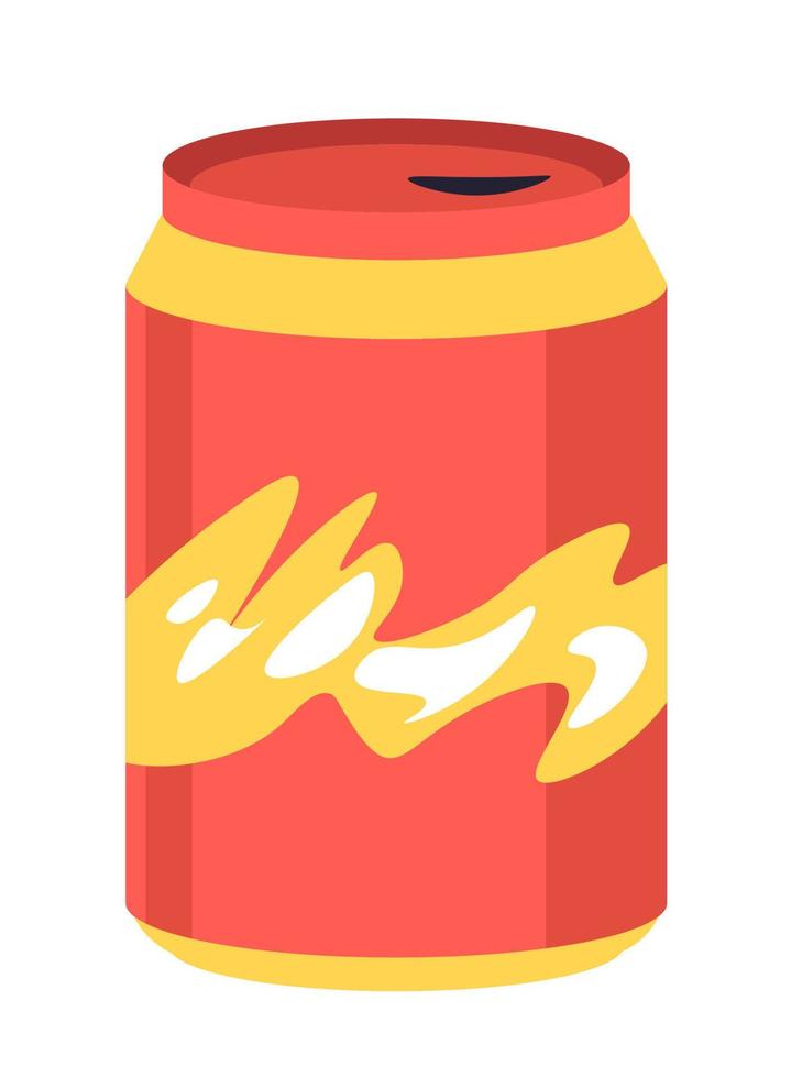 Soda drink with bubbles, refreshment beverage vector