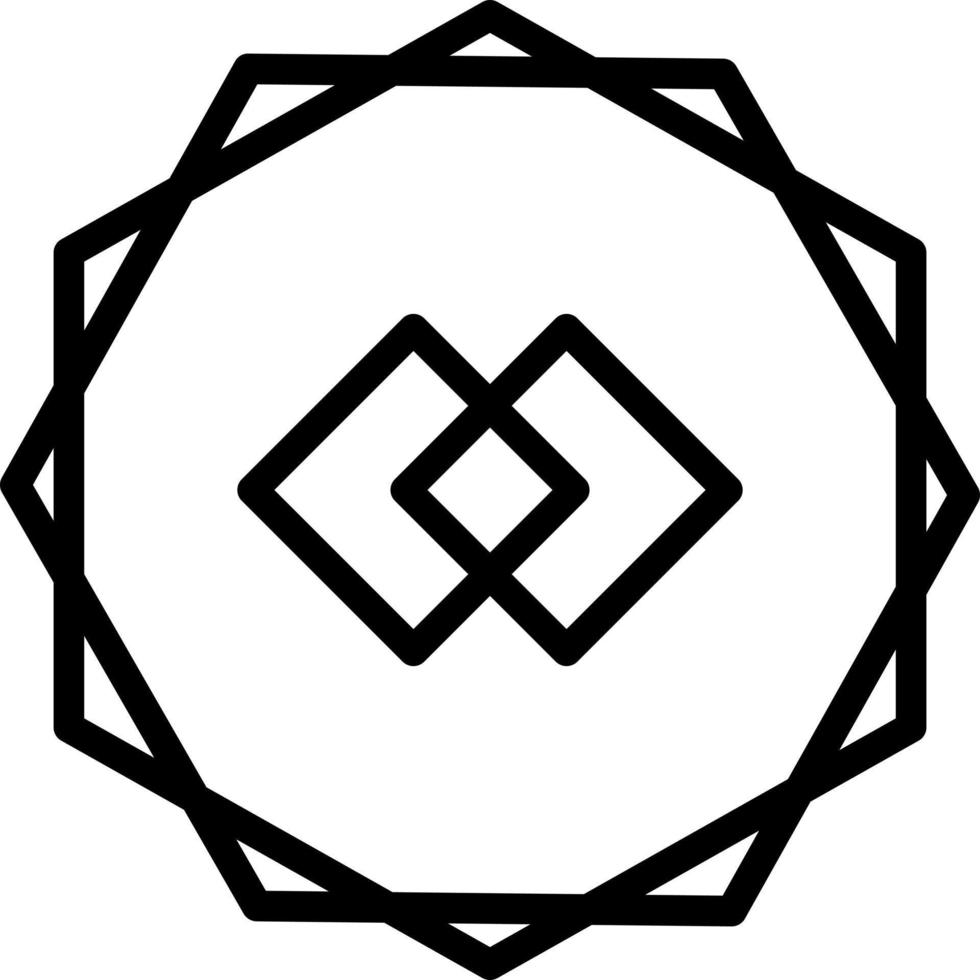 line icon for combination vector