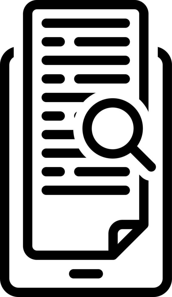 line icon for detail vector