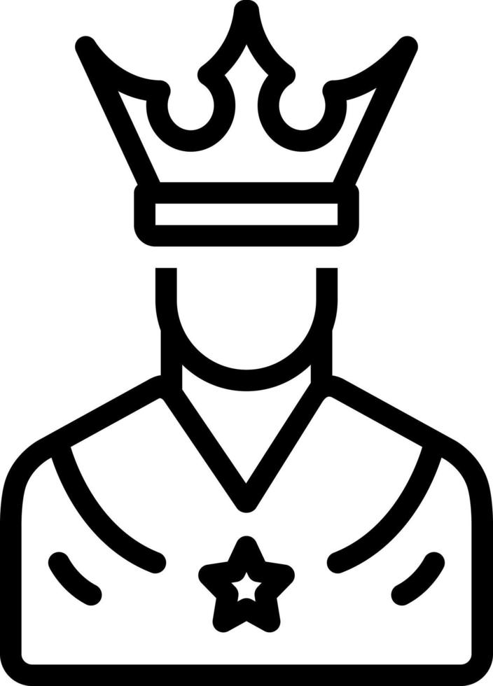 line icon for noble vector