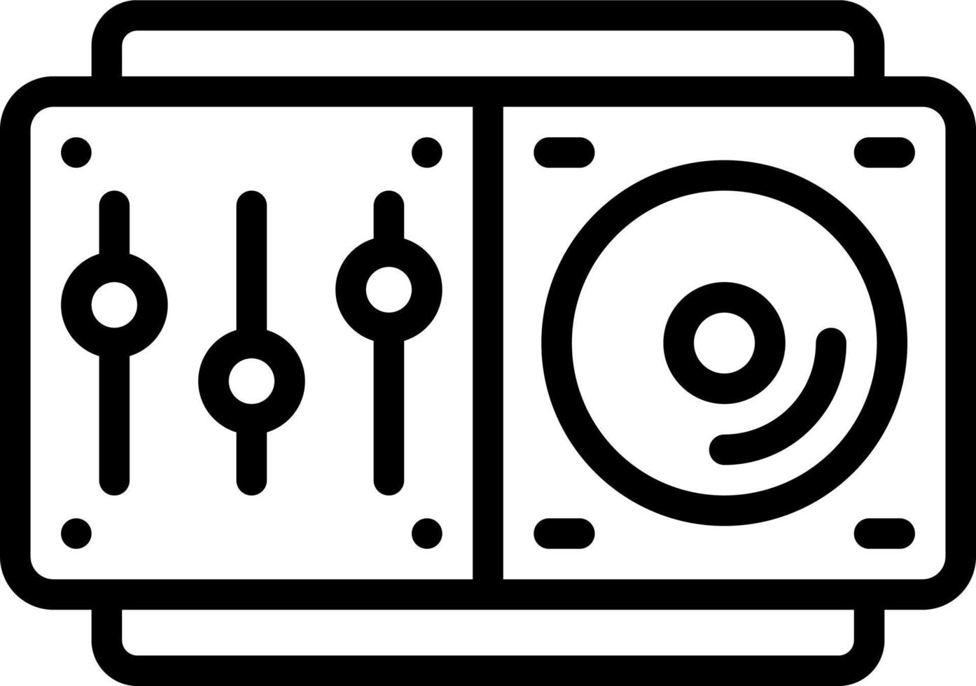 line icon for remix vector