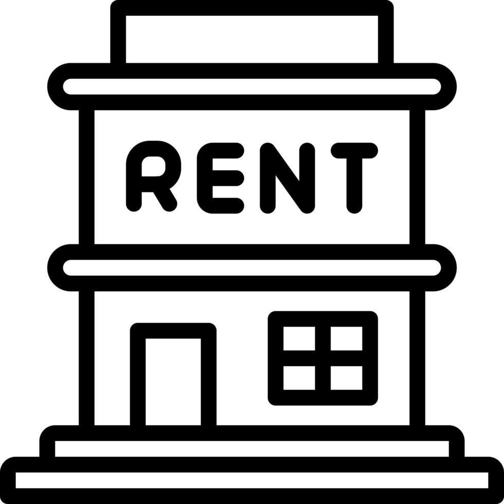 lione icon for rentals vector