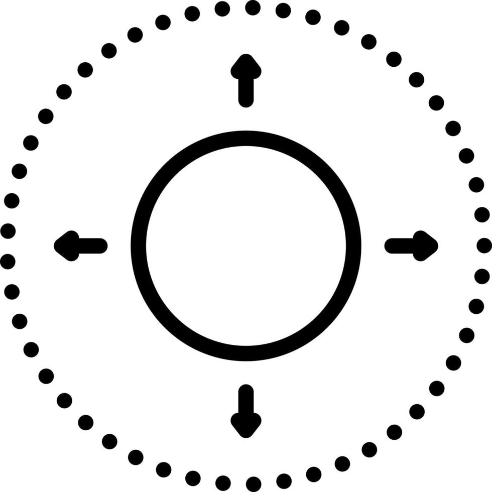 line icon for etpanding vector