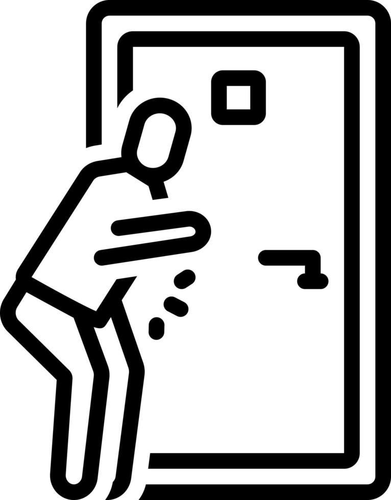 line icon for immediate vector
