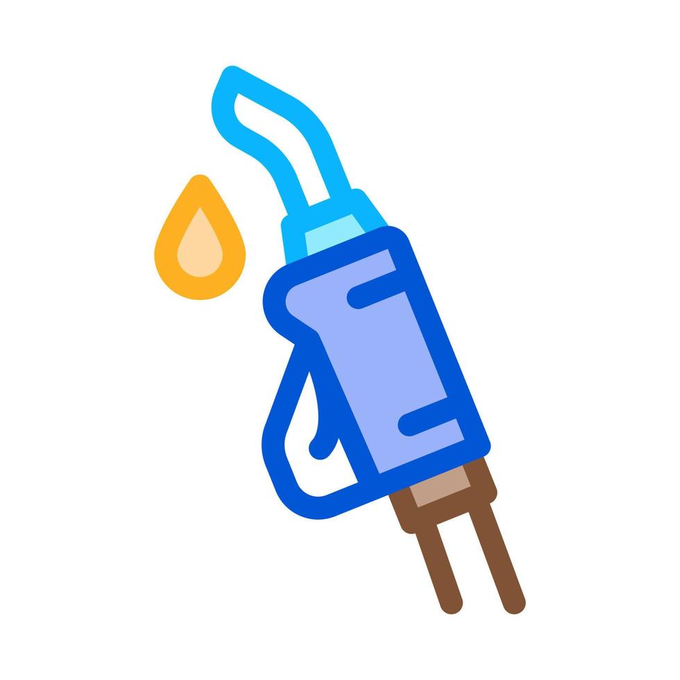 gas pipeline icon vector outline illustration