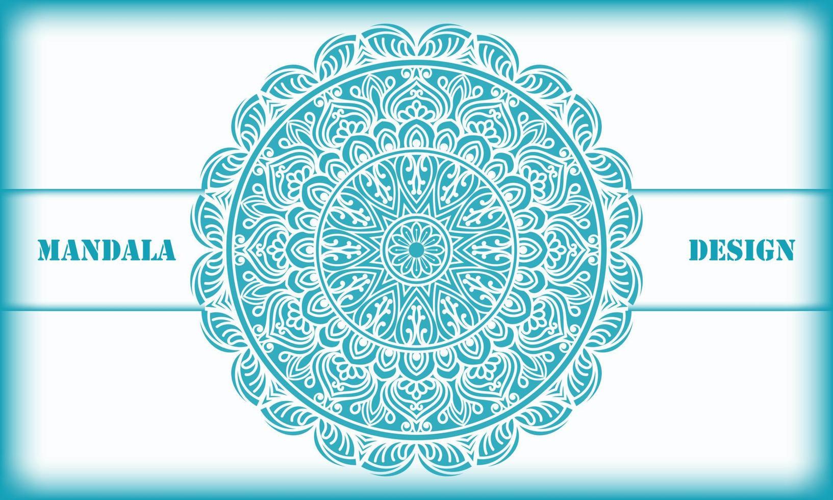 Paisley design. Coloring book design. Mandala motif design. vector