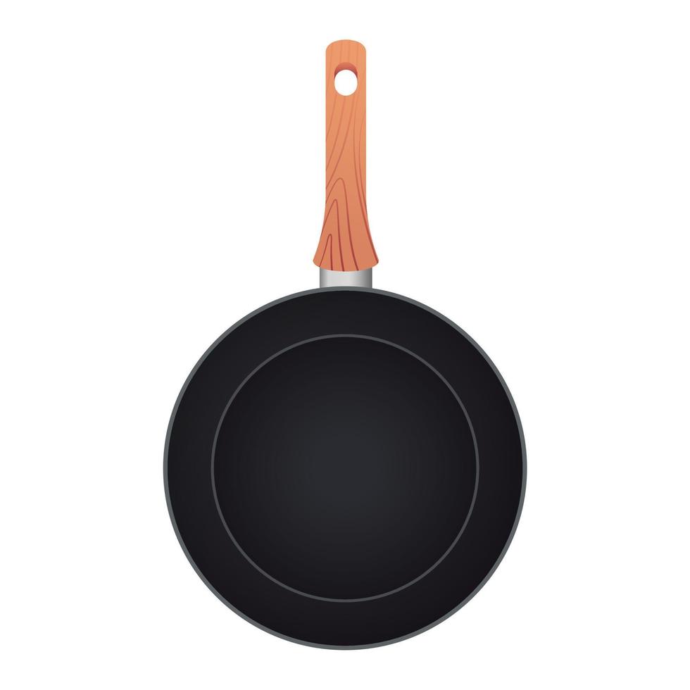 Frying pan, vector frying pan