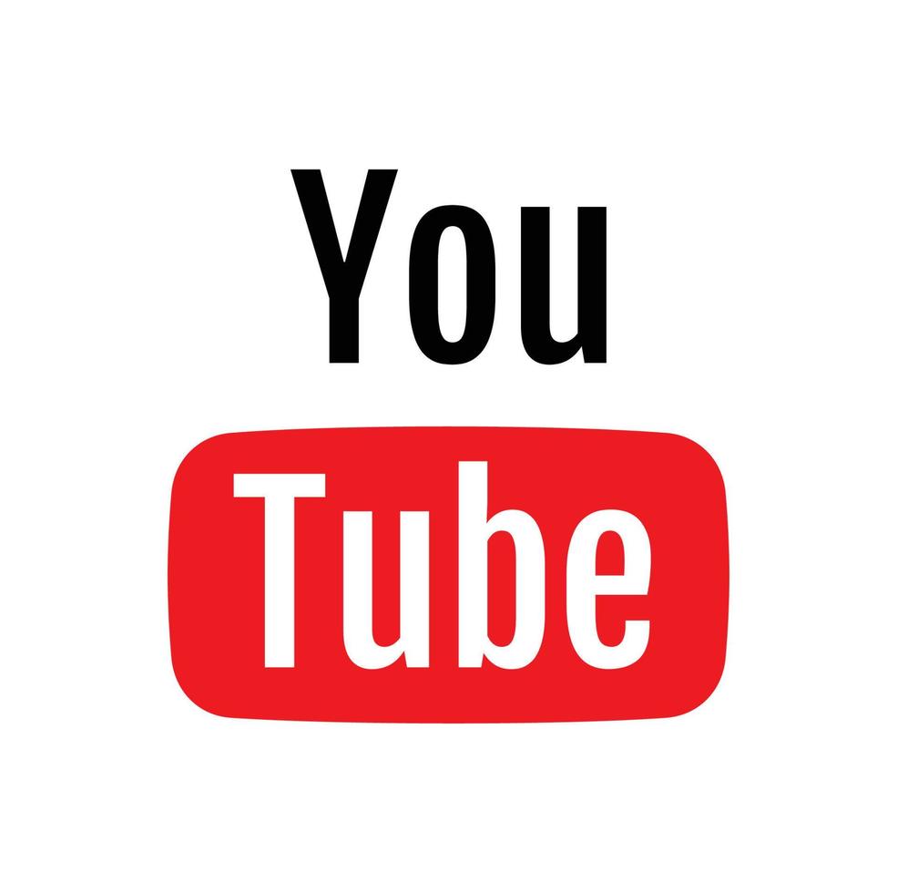 Youtube Logo youtube logo icon vector