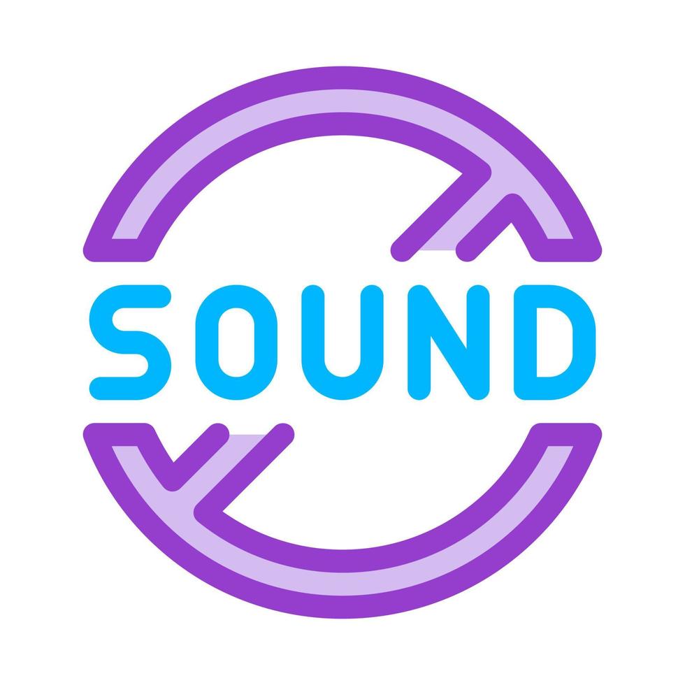 sound ban icon vector outline illustration