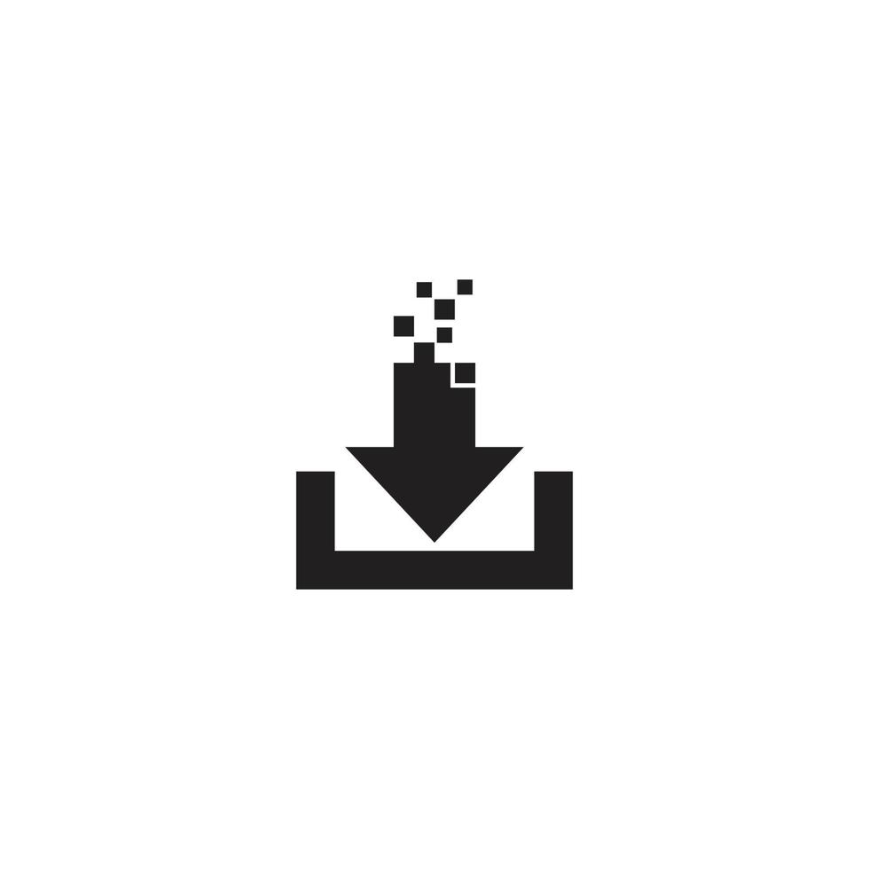 Download icon vector symbol