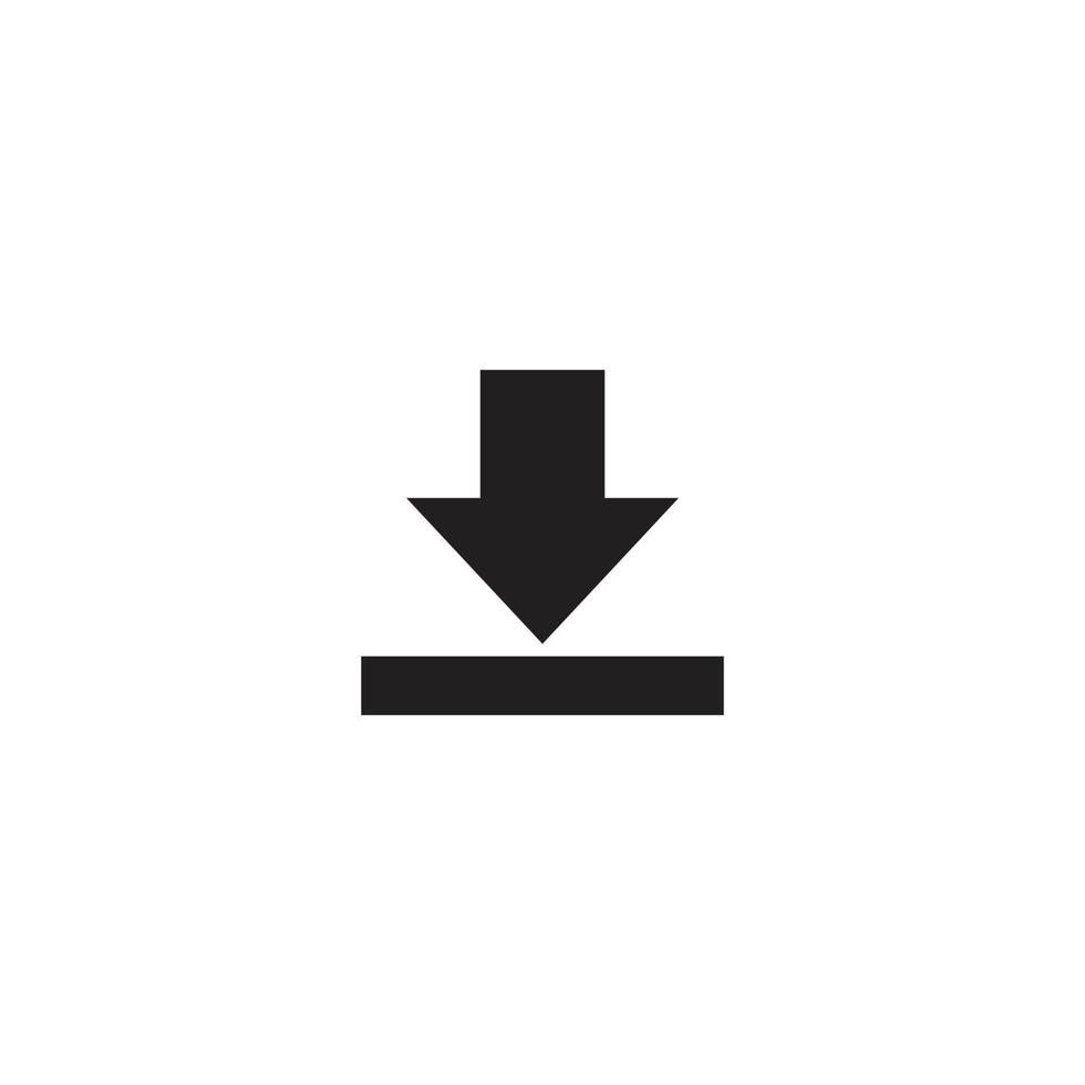 Download icon vector symbol