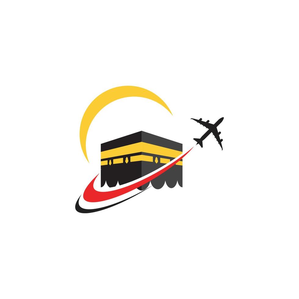 kaaba vector illustration icon