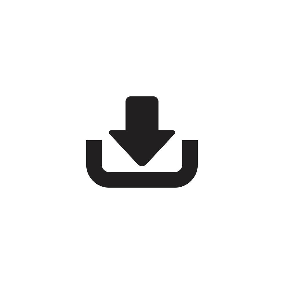 Download icon vector symbol