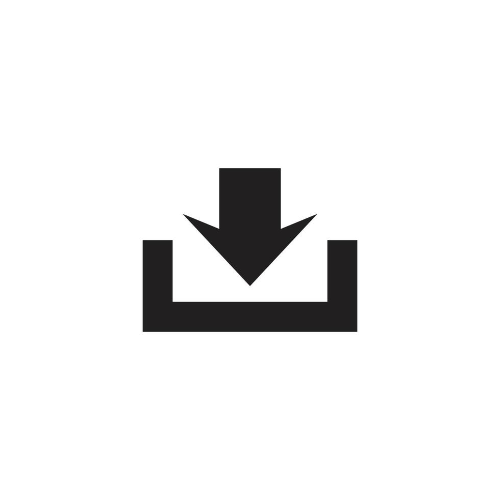 Download icon vector symbol
