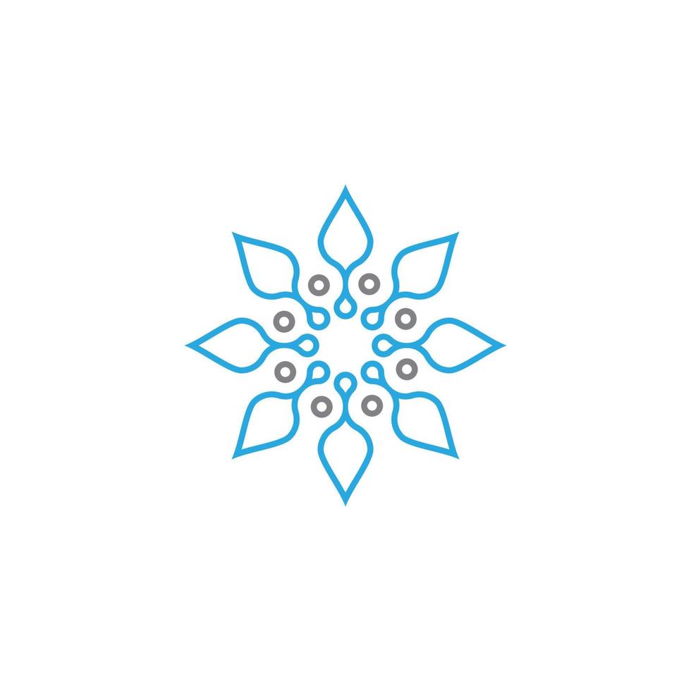 flower vector icon design