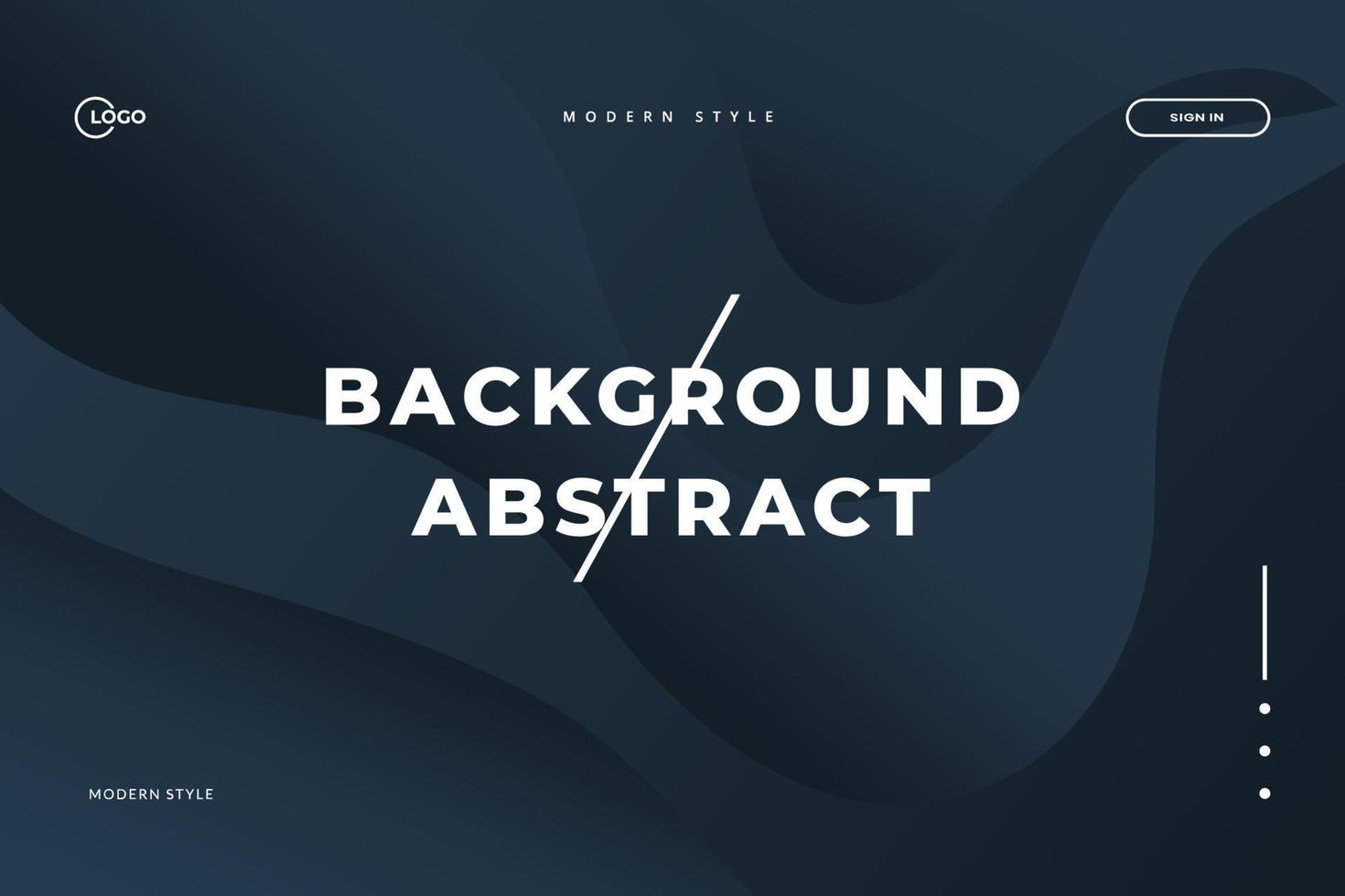 Abstract trendy gradient background for landing pages. Can be used for posters, placards, brochures, banners, web pages, headers, covers vector