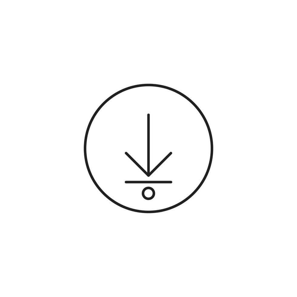 Arrow Icon, Pointer Direction, Up button arrow key, download symbol arrow key vector