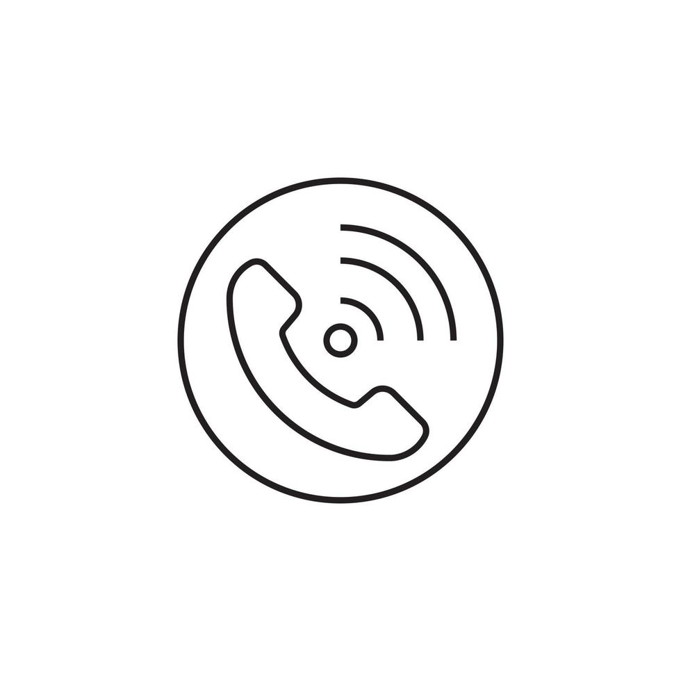 Phone icon, telephone icon, flat modern style black and white color design symbol, mobile phone call icons vector