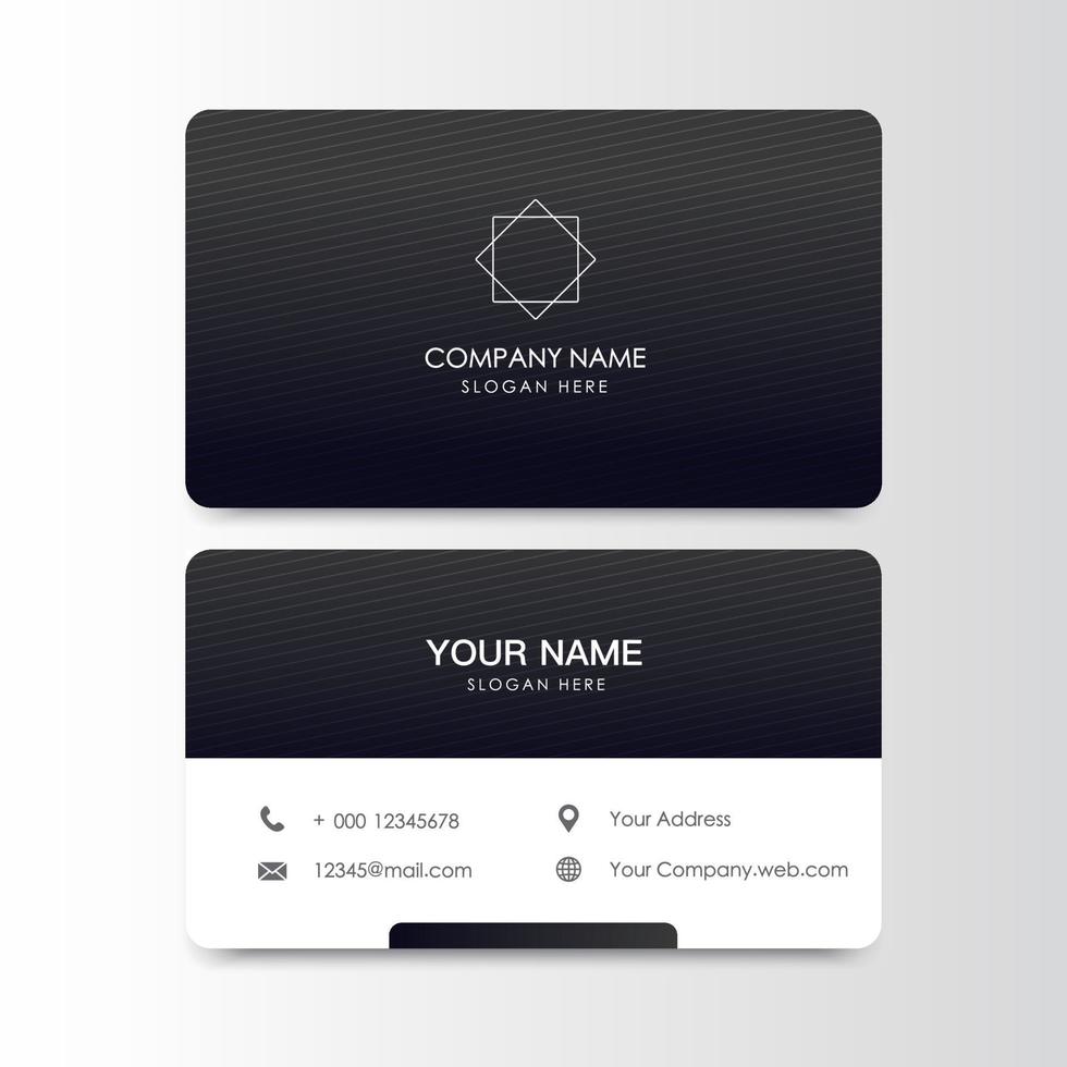 Business card for company simple.Luxury background vector Illustration