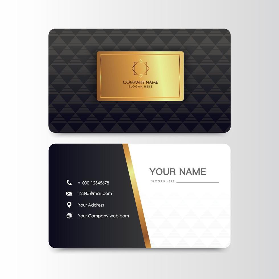 Business card for company simple.Luxury background vector Illustration