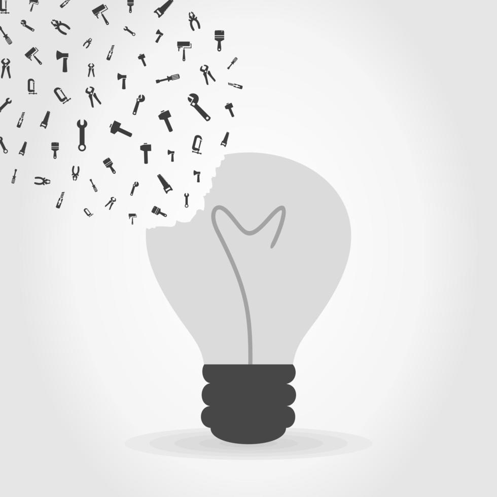 Abstraction on the subject of the tool vector
