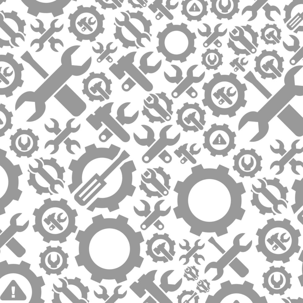 Grey background from tools. A vector illustration