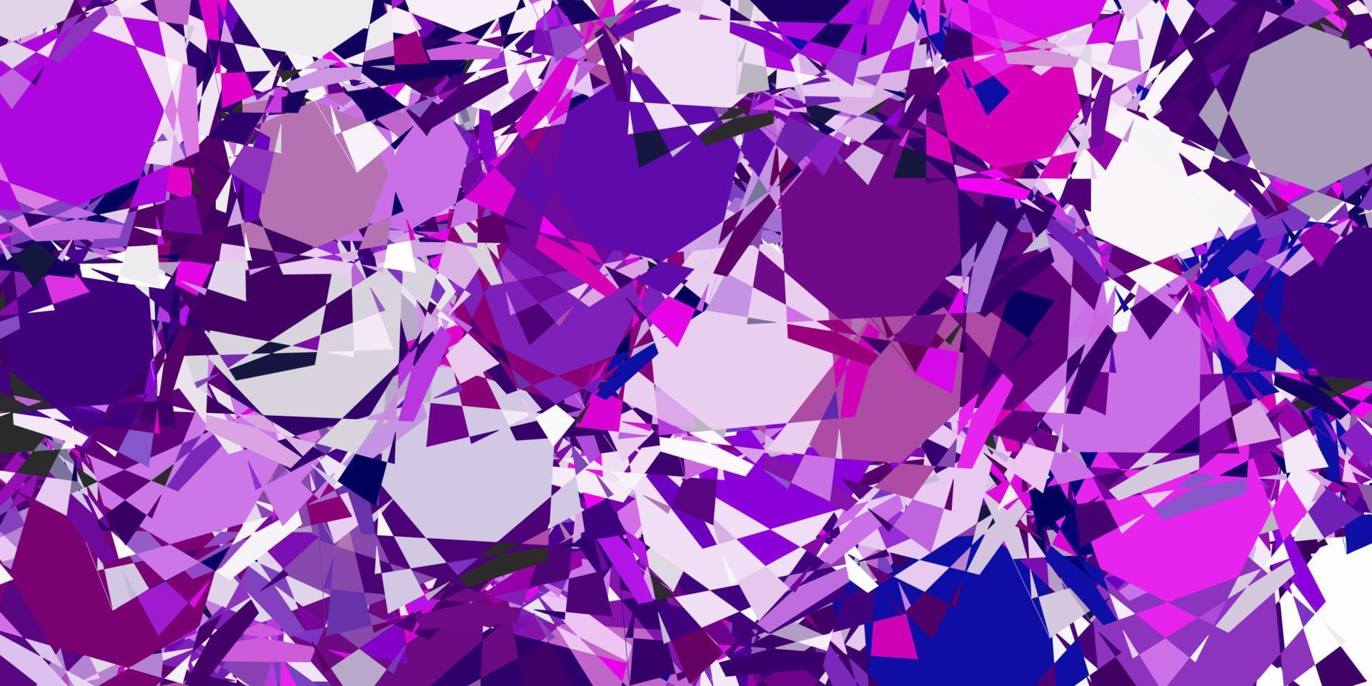 Light Purple vector layout with triangle forms.