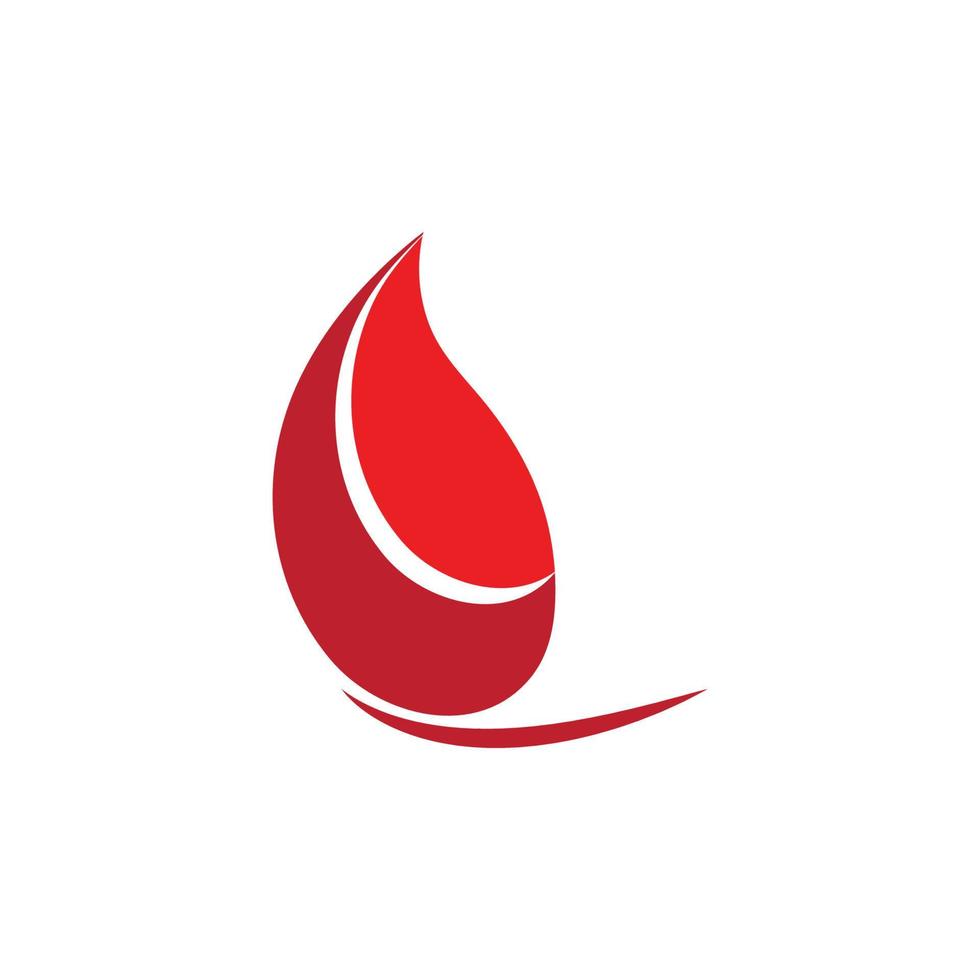 Blood ilustration logo vector